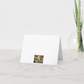 Spring Flowers Blank Note Kaart (Achterkant)