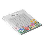 Spring Flowers Botanical Garden Notitieblok Todo L (Schuin)