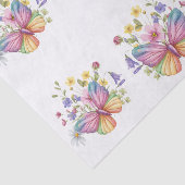 Spring Flowers & Butterflies Decoupage Tissuepapier (Detail)