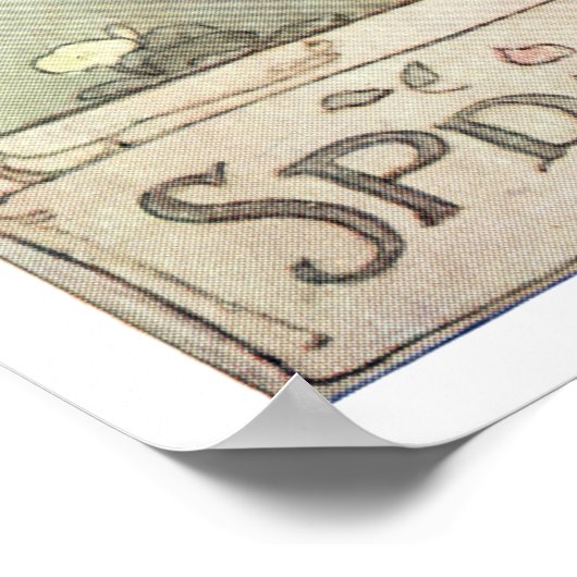 Spring Flowers by Anne Anderson Poster (Hoek)