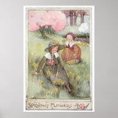 Spring Flowers by Anne Anderson Poster (Voorkant)