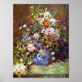 Spring Flowers by Renoir Print