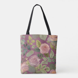 Spring Flowers Canvas tas