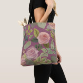 Spring Flowers Canvas tas (Dichtbij)