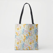 Spring Flowers Canvas tas (Voorkant)