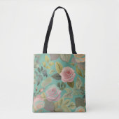 Spring Flowers Canvas tas (Voorkant)
