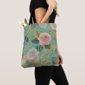 Spring Flowers Canvas tas (Dichtbij)