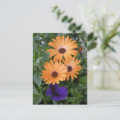 Spring Flowers Card Briefkaart (Staand voorkant)