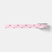 Spring Flowers Cherry Blossom Pink Blush Satijnen Lint (Voorkant)
