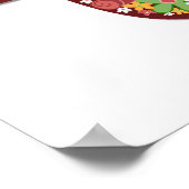 Spring Flowers Chinese "Chun" 2 Kanji Asian Poster (Hoek)