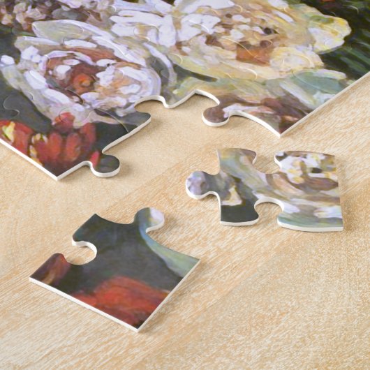 Spring Flowers Claude Monet Fine Art Legpuzzel (Zijkant)