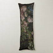 Spring Flowers - Claude Monet Lichaamskussen (Achterkant (Verticaal))