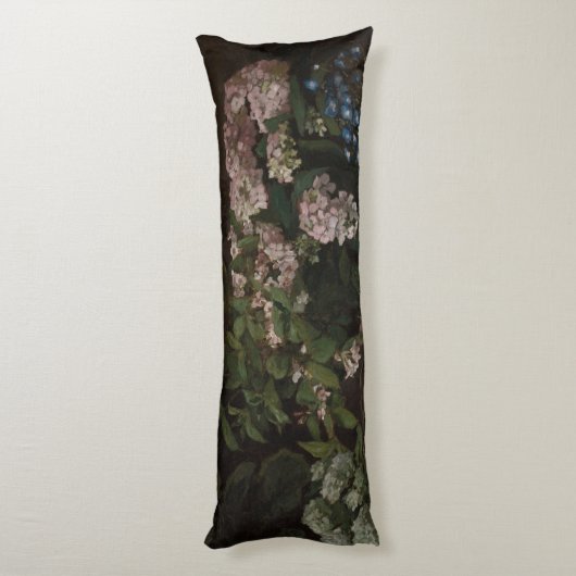 Spring Flowers - Claude Monet Lichaamskussen (Achterkant (Verticaal))