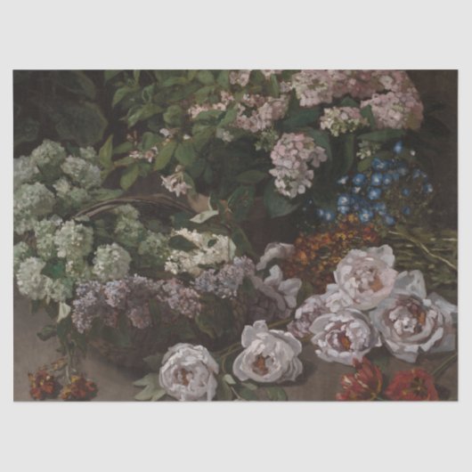 Spring Flowers - Claude Monet Tissuepapier (Voorkant)