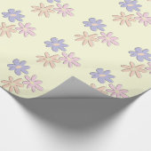 Spring Flowers Cream Cadeaupapier (Hoek)
