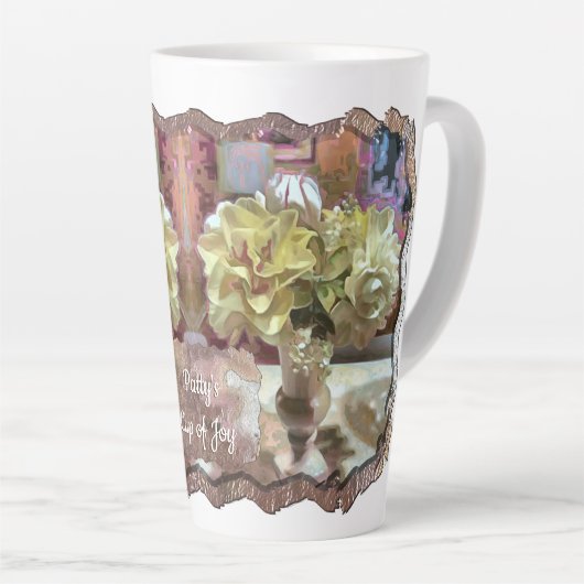 Spring Flowers Cup of Joy PCM1 Latte Mug Mok (Rechterhoek)