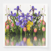 Spring Flowers Daffodil, Tulip, Crocus Servet (Voorkant)