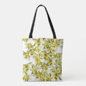 Spring Flowers Daffodils All-Over-Print Canvas tas (Achterkant)