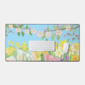 Spring Flowers die Joy Radiate Bureaumat (Keyboard & Muis)