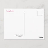 Spring Flowers Easter Briefkaart (Achterkant)