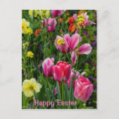 Spring Flowers Easter Briefkaart (Voorkant)