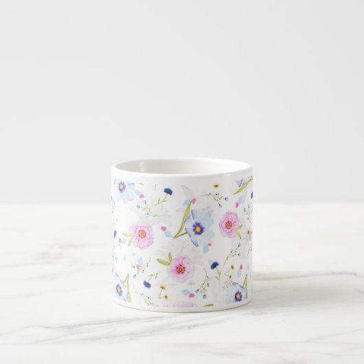 Spring Flowers Espresso Cup Espresso Kop (Voorkant)