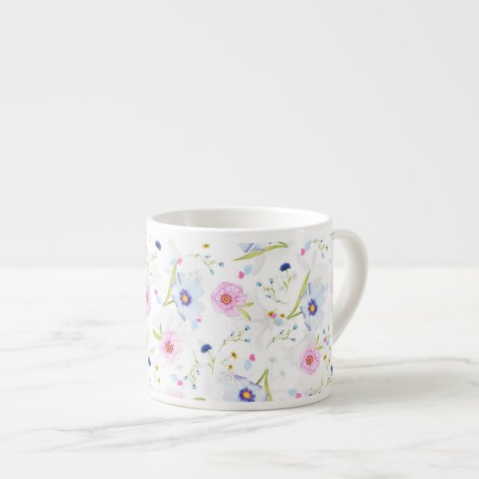 Spring Flowers Espresso Cup Espresso Kop (Voorkant rechts)