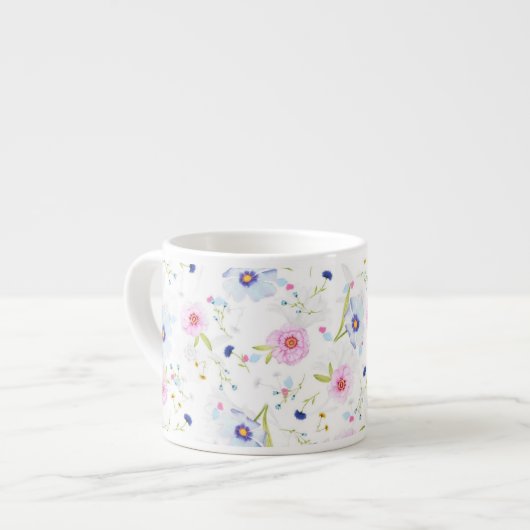 Spring Flowers Espresso Cup Kop (Links)