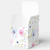 Spring Flowers Favor Box Floral Bedankdoosjes (Geopend)