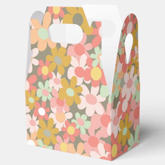 Spring Flowers Favoriete Box Bedankdoosjes (Geopend)