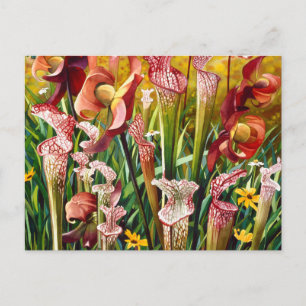 "Spring Flowers" Floral Waterverf Art Briefkaart