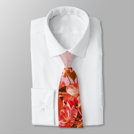 Spring Flowers Fotografie Stropdas (Gebonden)