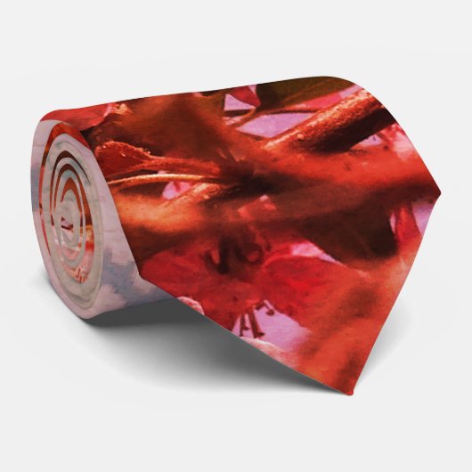 Spring Flowers Fotografie Stropdas (Opgerold)