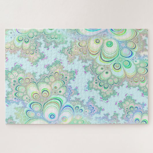 spring flowers fractal puzzel (Horizontaal)