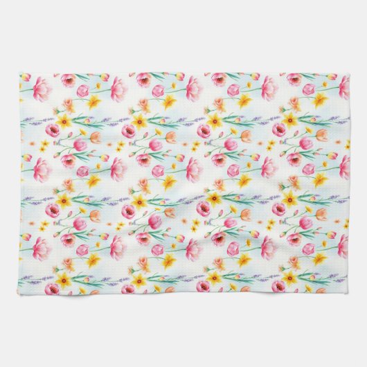 Spring Flowers Galore Theedoek (Horizontaal)