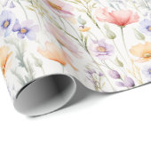 Spring Flowers Garden Gift Wrapping Paper Nature Cadeaupapier (Rol Hoek)