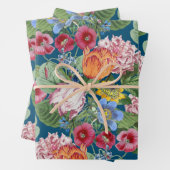 Spring Flowers Garden Inpakpapier Vel (In situ)