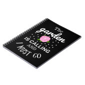 Spring Flowers Garden Notitieboek (Linkerzijde)