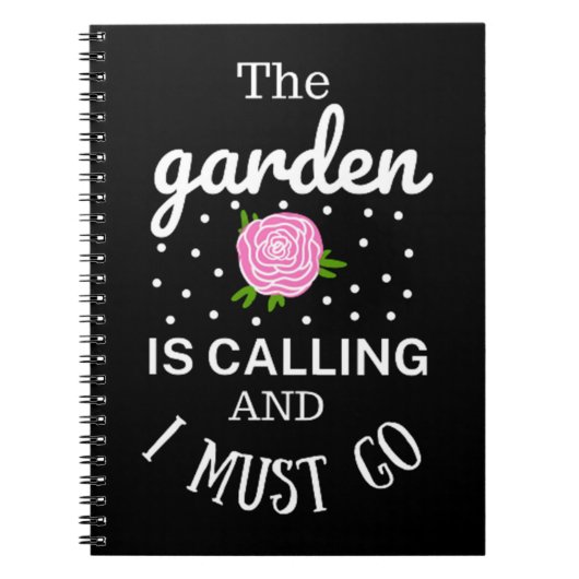 Spring Flowers Garden Notitieboek (Voorkant)