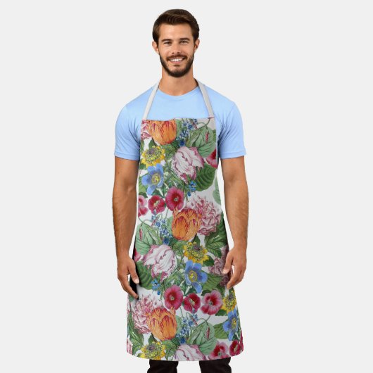 Spring Flowers Garden Schort (Gedragen)