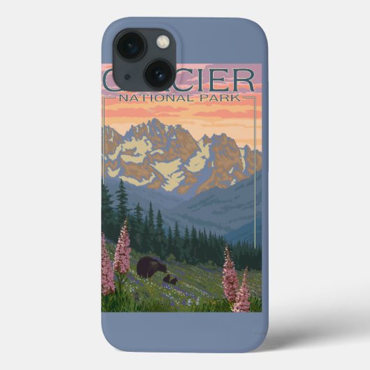 Spring Flowers - Glacier National Park, MT Case-Mate iPhone Case (Achterkant)