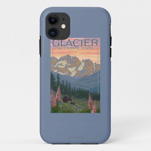 Spring Flowers - Glacier National Park, MT Case-Mate iPhone Case (Achterkant)