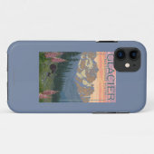 Spring Flowers - Glacier National Park, MT Case-Mate iPhone Case (Achterkant (horizontaal))