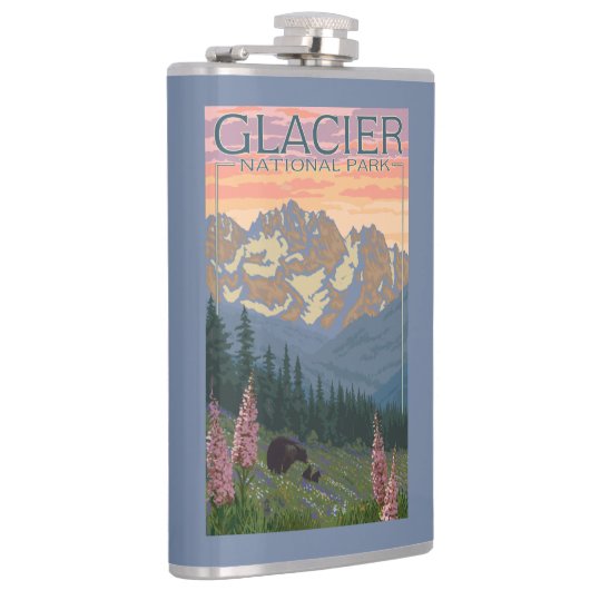 Spring Flowers - Glacier National Park, MT Heupfles (Rechts)