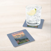 Spring Flowers - Glacier National Park, MT Kartonnen Onderzetters (Insitu)