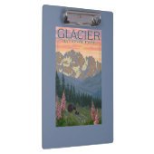 Spring Flowers - Glacier National Park, MT Klembord (Rechts)