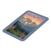 Spring Flowers - Glacier National Park, MT Magneet (Linkerzijde)