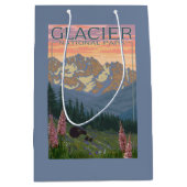Spring Flowers - Glacier National Park, MT Medium Cadeauzakje (Voorkant)
