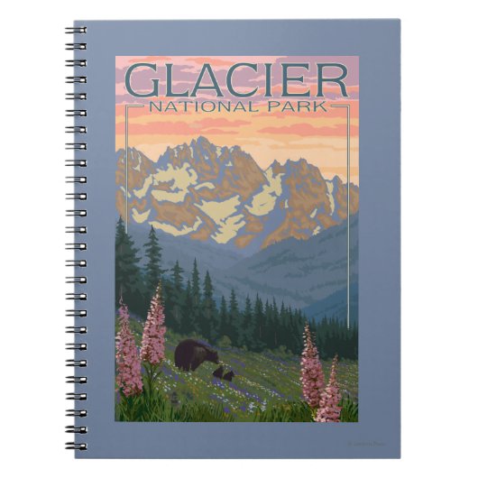 Spring Flowers - Glacier National Park, MT Notitieboek (Voorkant)