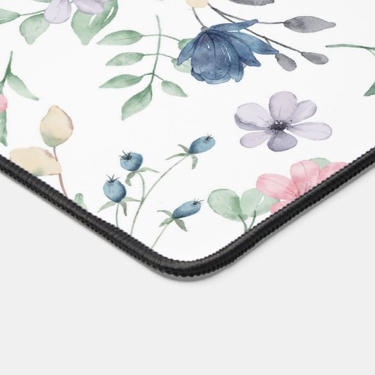 Spring Flowers Grote Desk Mat Mousepad (Hoek)